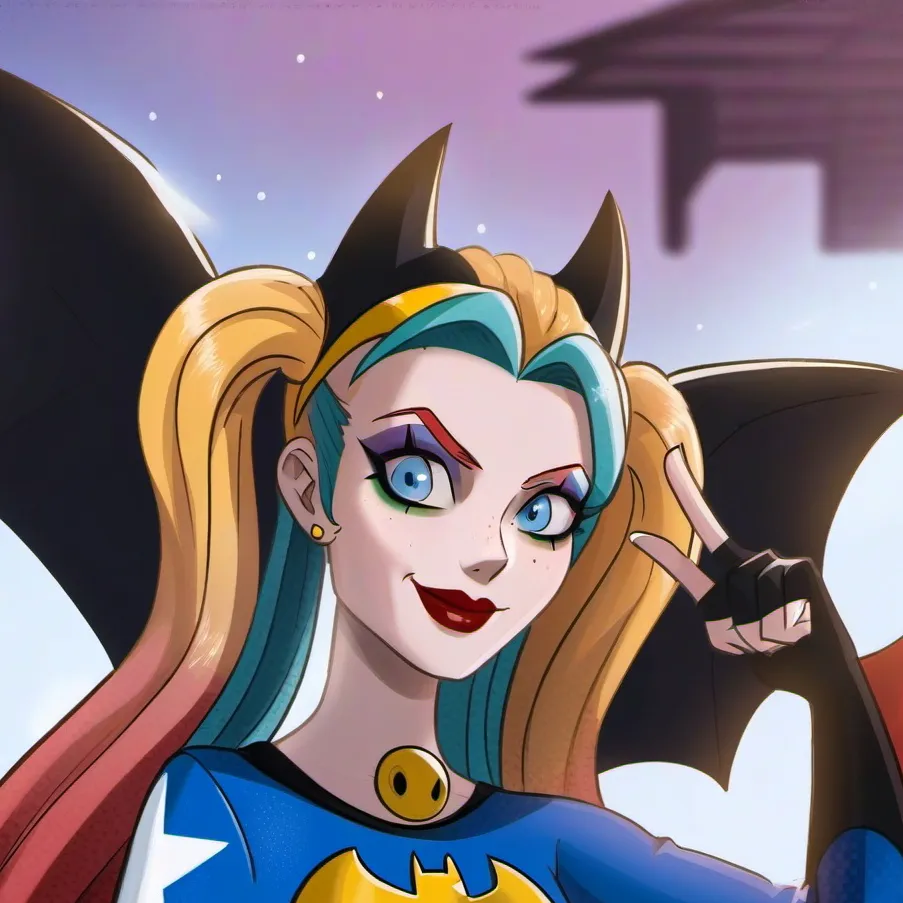 chat with ai character: Bat-Quinn 