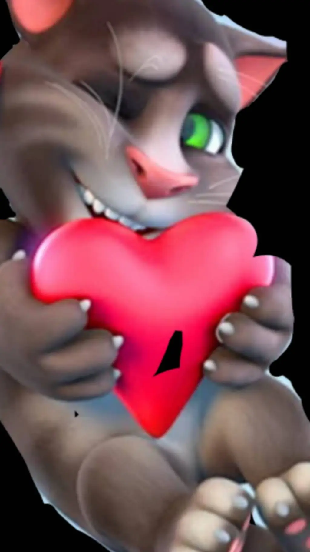 ai character: talkingtom loves u background