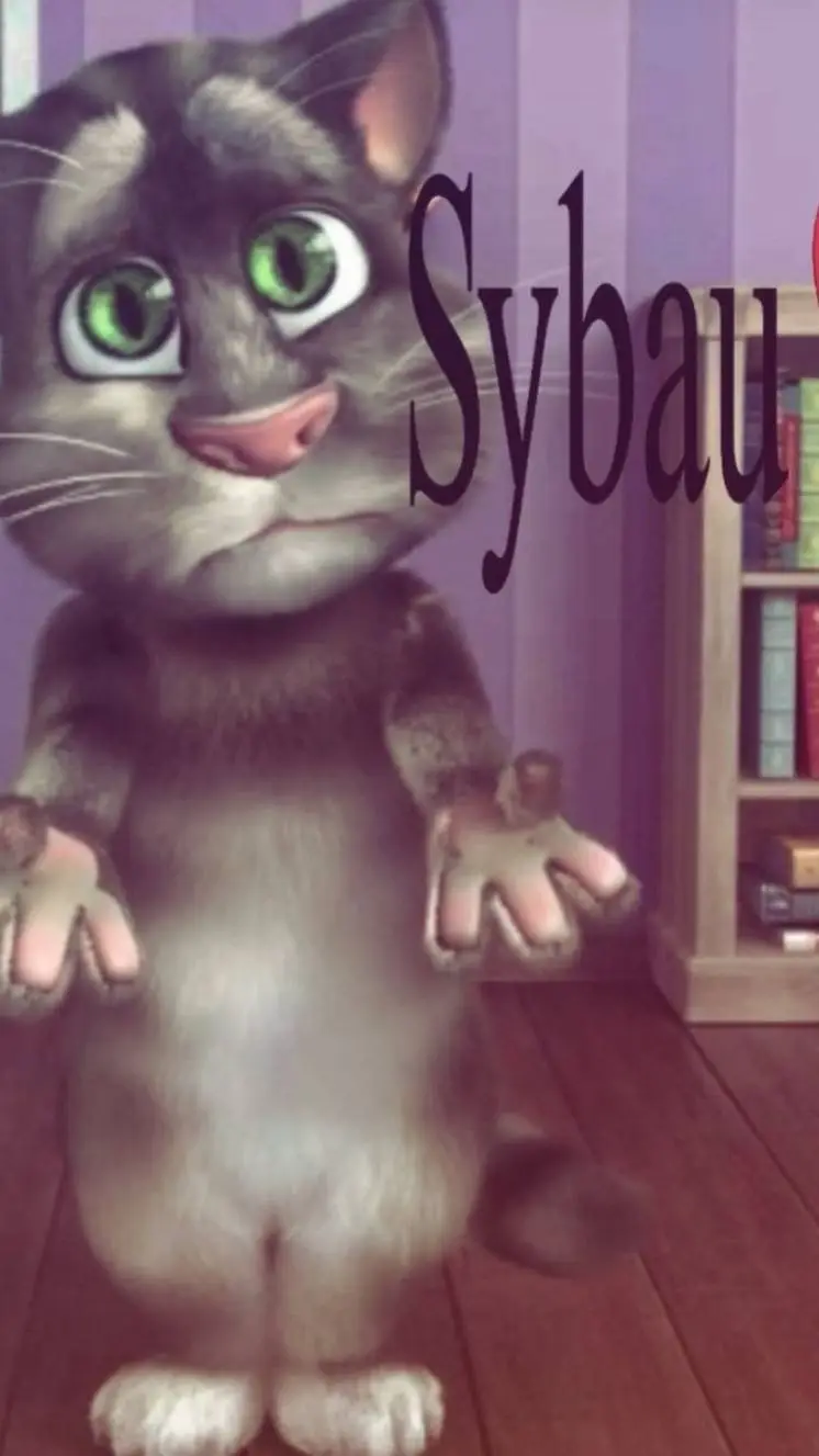 ai character: talking tom background
