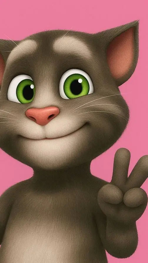ai character: talking tom background
