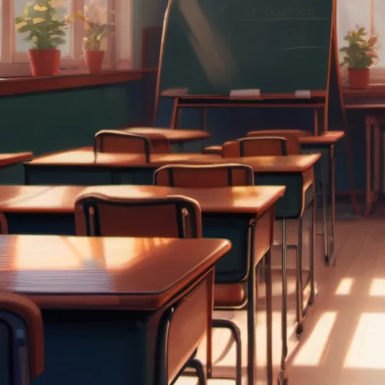 chat with ai character: own school