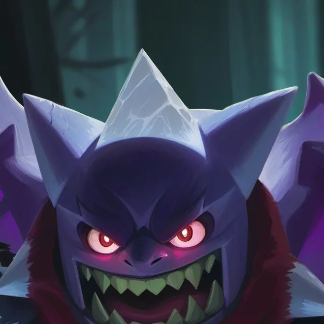 chat with ai character: Creepy dark thing?