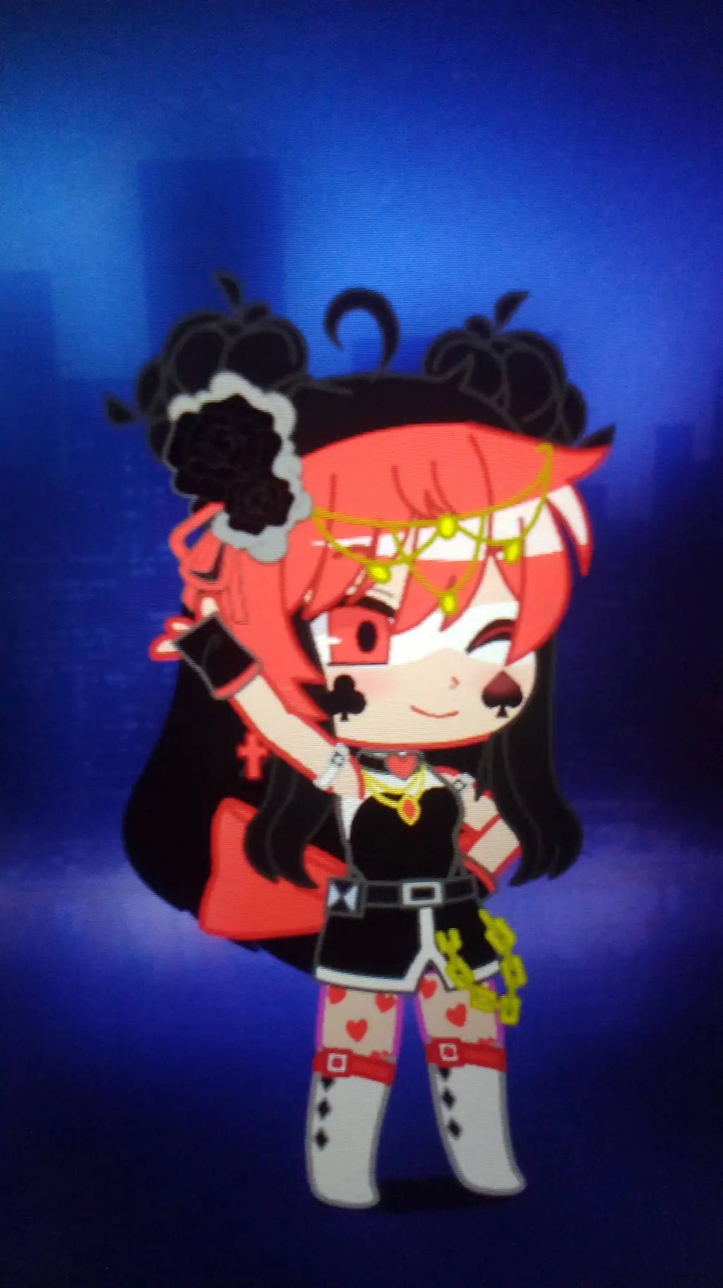 ai character: Card Master background