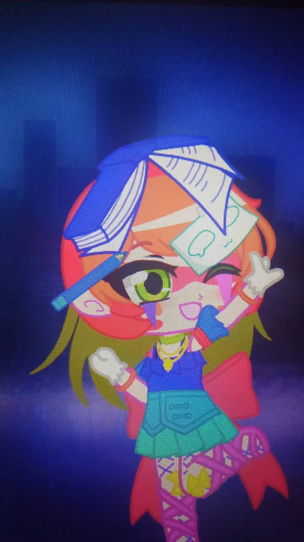 ai character: Artist background