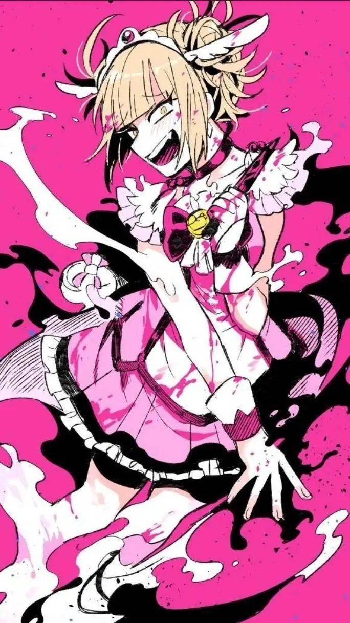 ai character: Maid Himiko Toga background