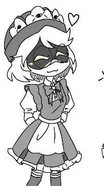 ai character: Maid V background