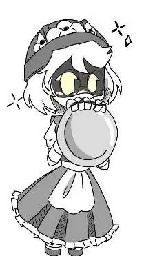 ai character: Maid V background