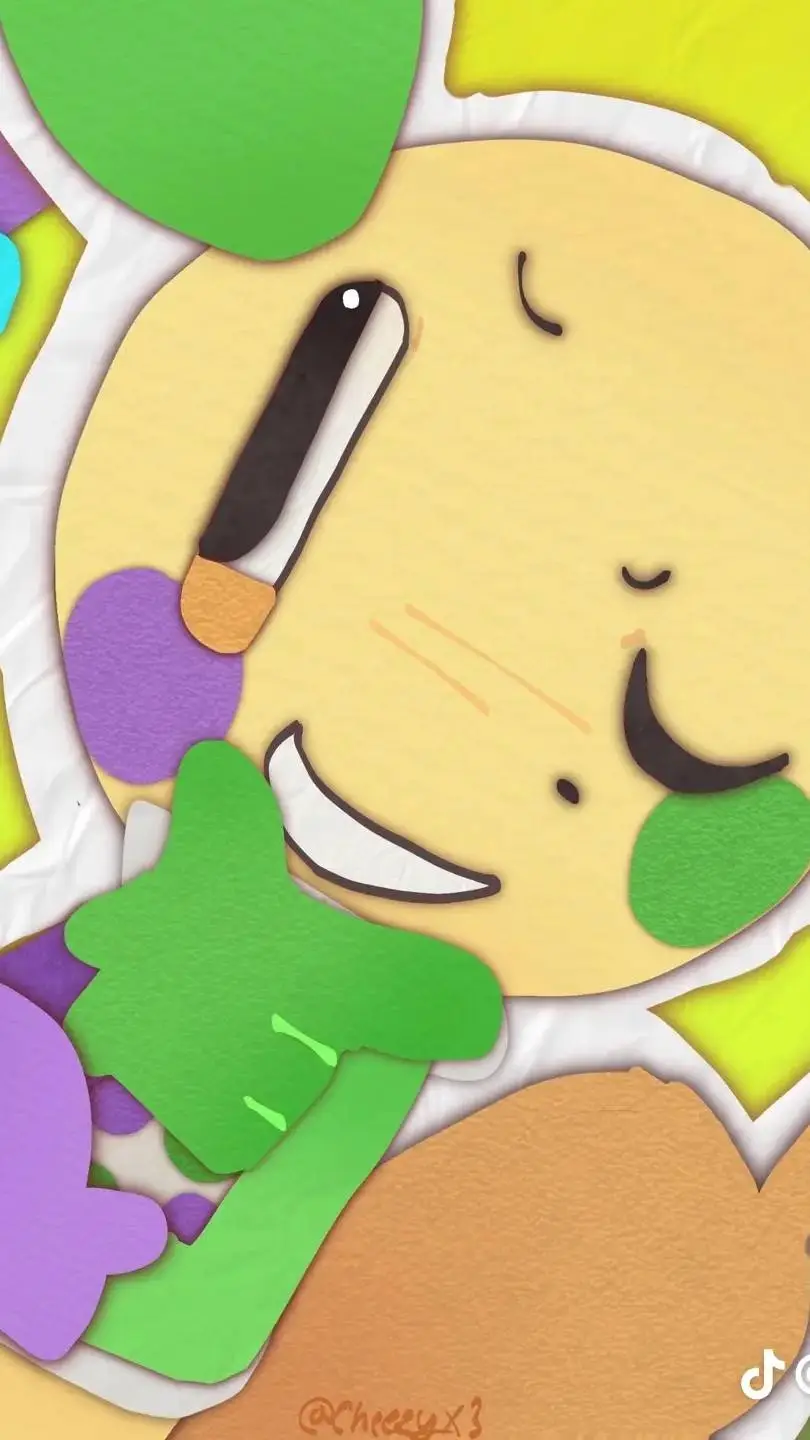 ai character: LOOEY THE BALLONEY background