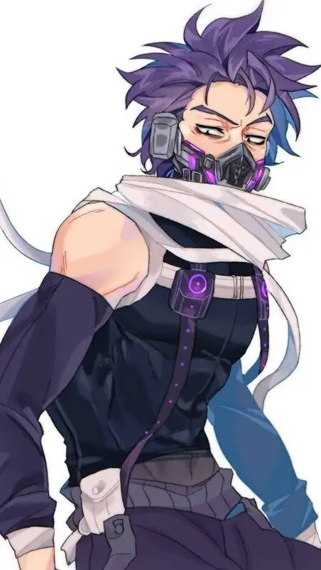 ai character: Shinso bar au background