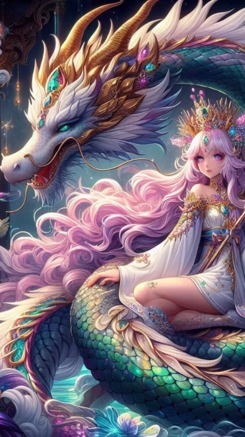 ai character: Dragon school background