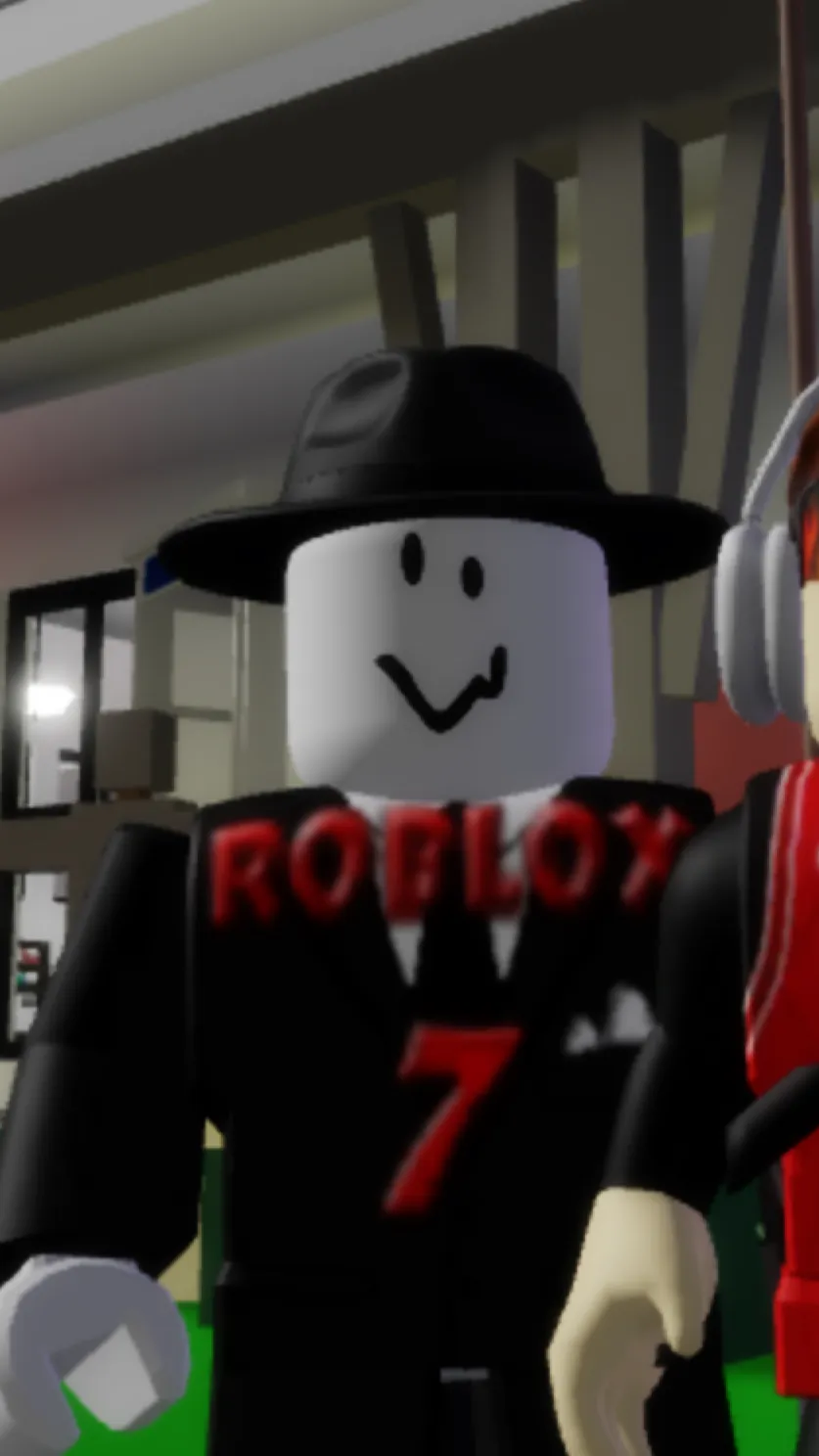 ai character: Mr melting background