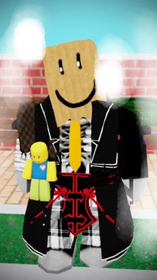 ai character: Mr robot brother background