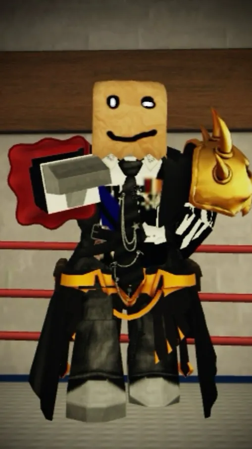 ai character: Mr Robot friend ￼ background