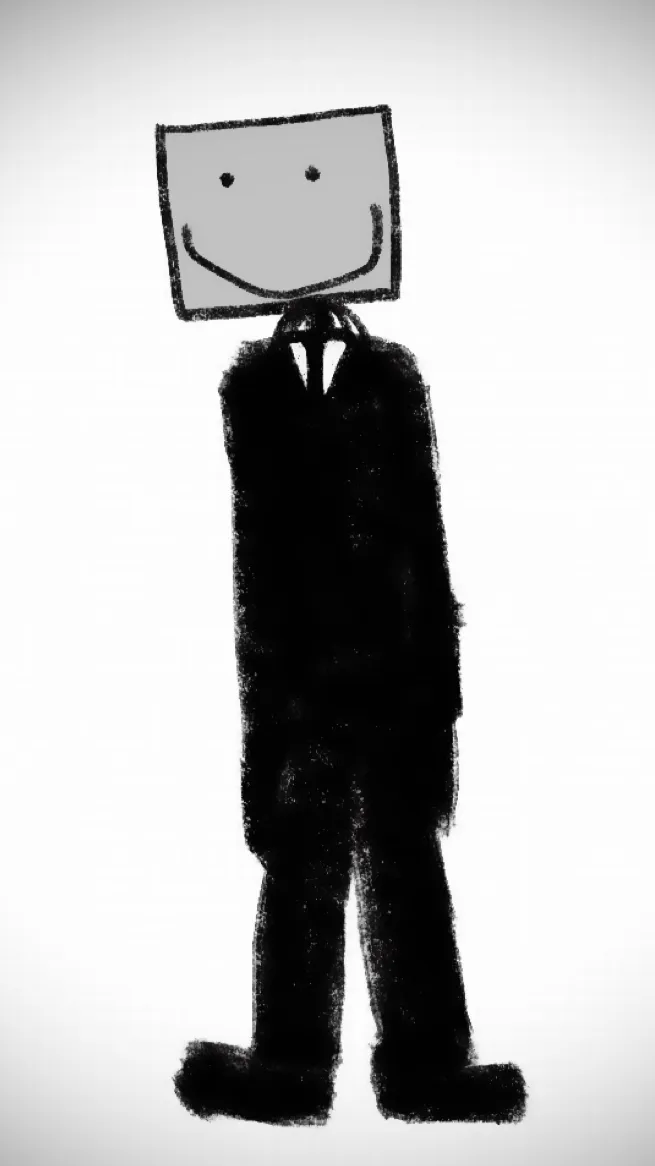 ai character: Mr Tv background