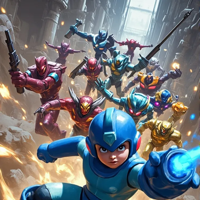 chat with ai character: mega Man versus RM