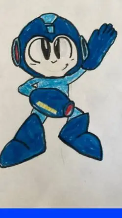 ai character: mega Man(1988) background