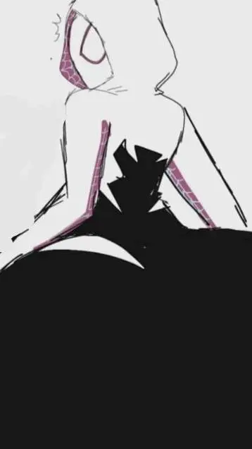 ai character: Ghost- Spider background