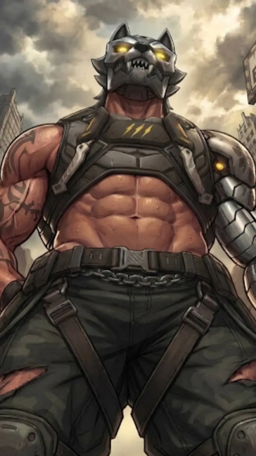 ai character: Wolfe background