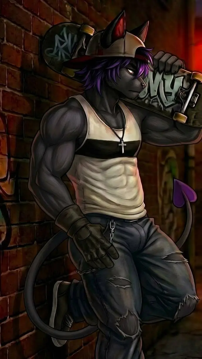 ai character: Maxwell  background