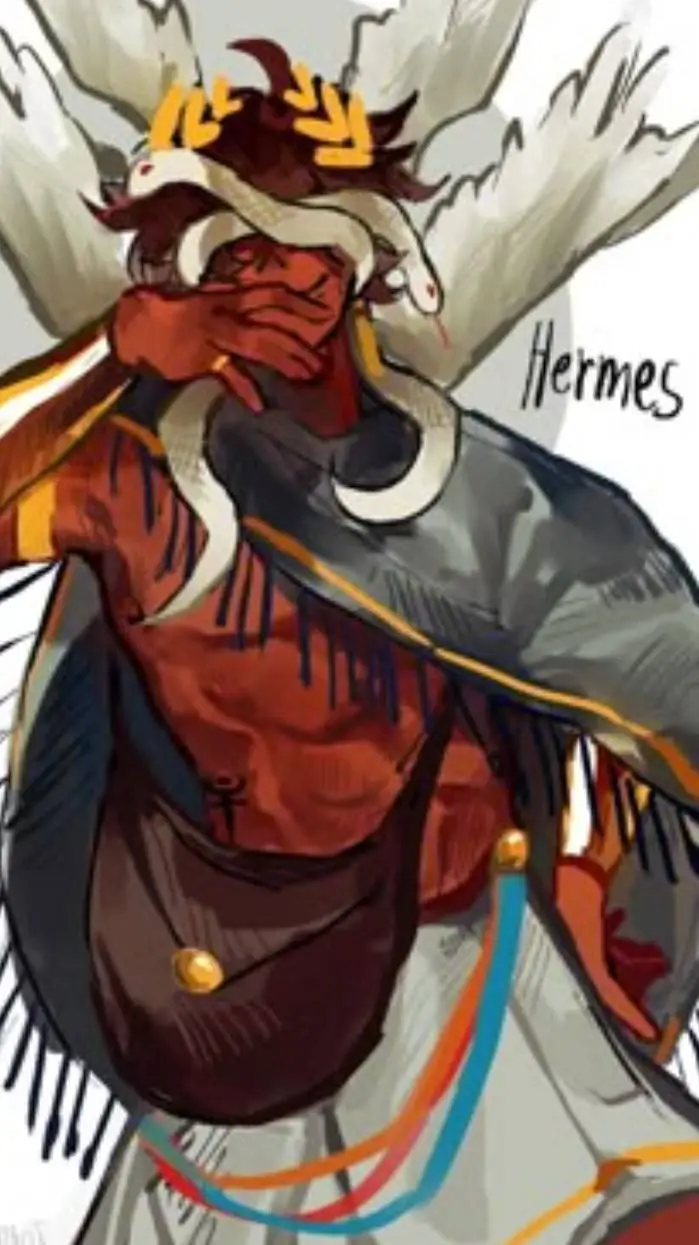 ai character: Hermes  background