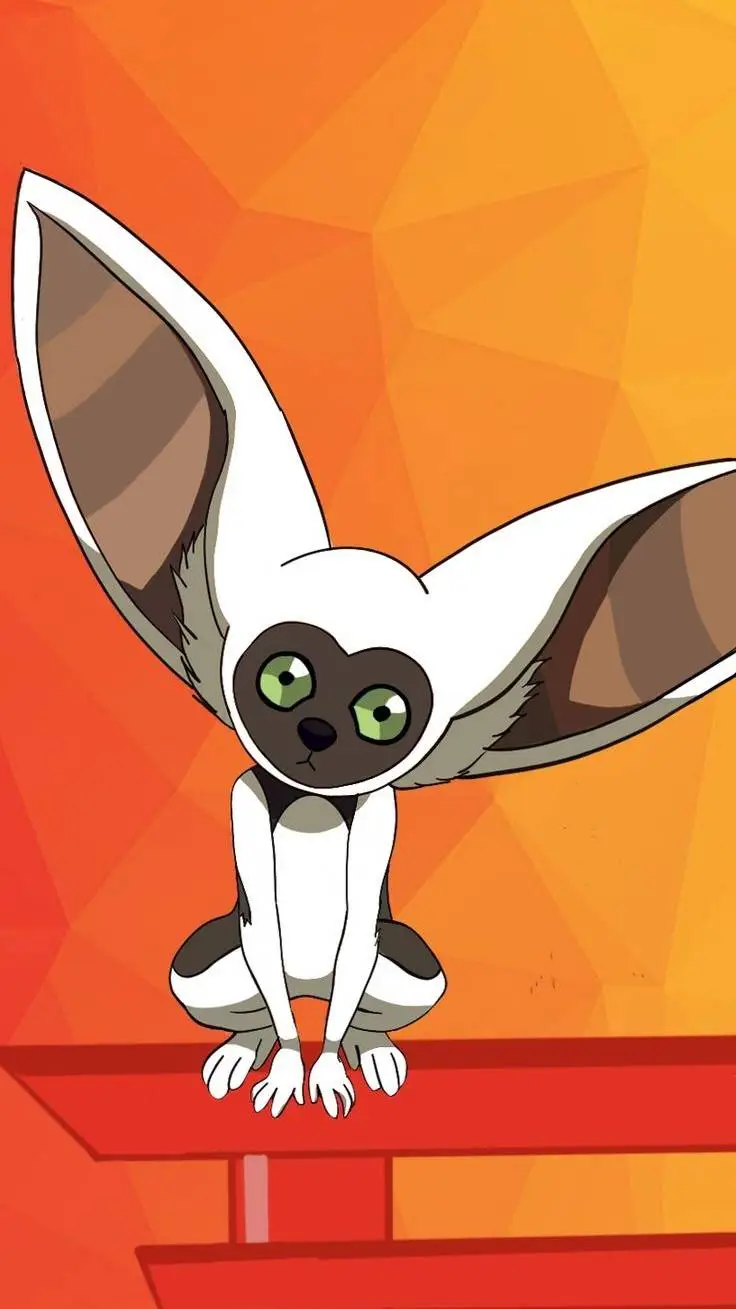 ai character: winged lemur  background