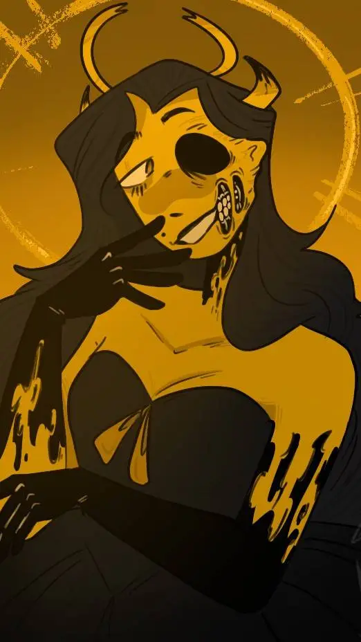 ai character: bendy rp  background