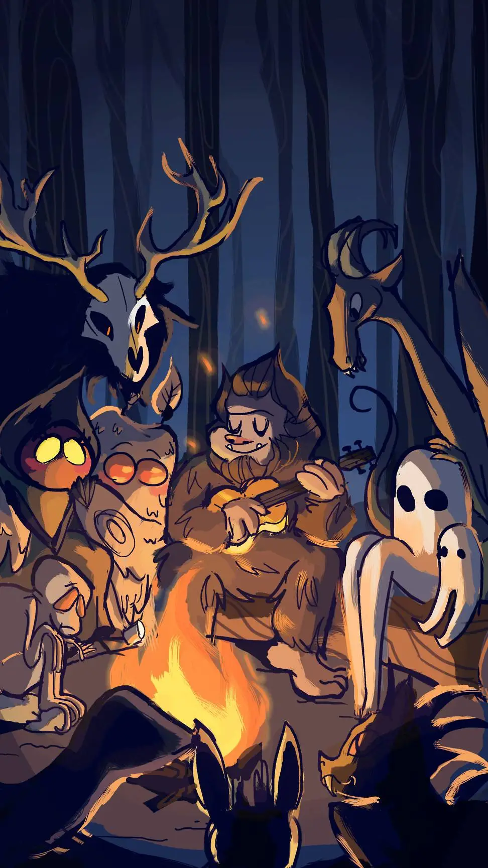 ai character: cryptic household  background