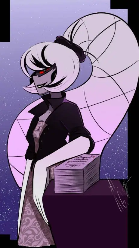 ai character: carmilla carmine  background