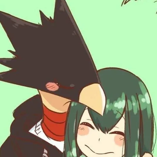 chat with ai character: tokoyami x tsuyu 