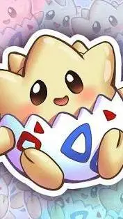 ai character: 💖Togepi(Baby)💕 background