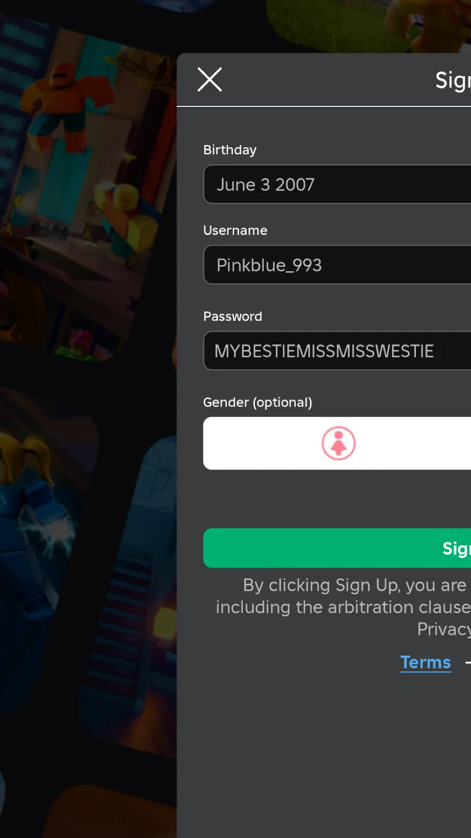 ai character: Sigma background