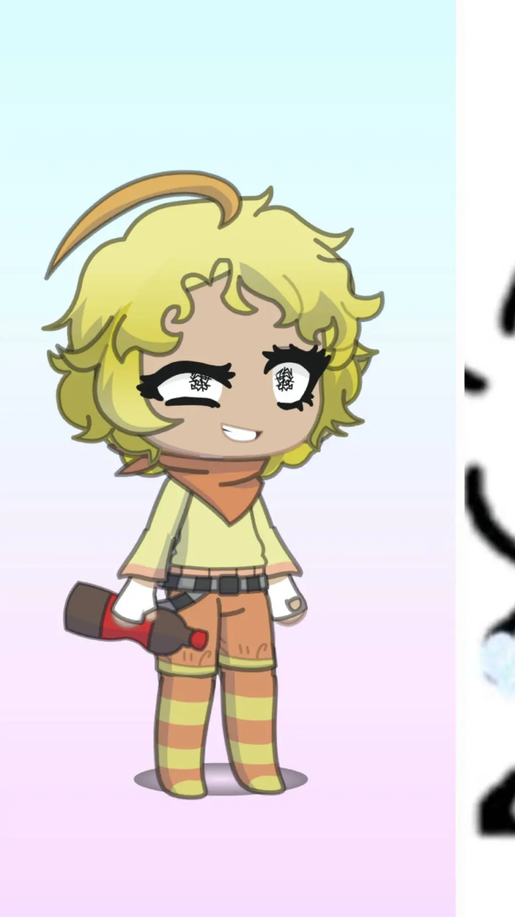 ai character: Spin-spinny background