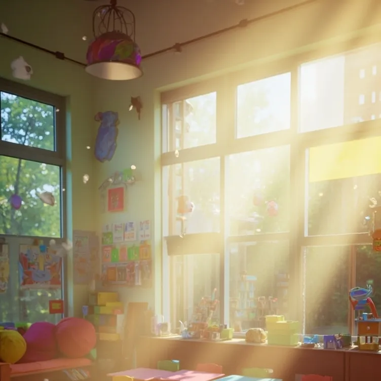 chat with ai character: kindergarten class