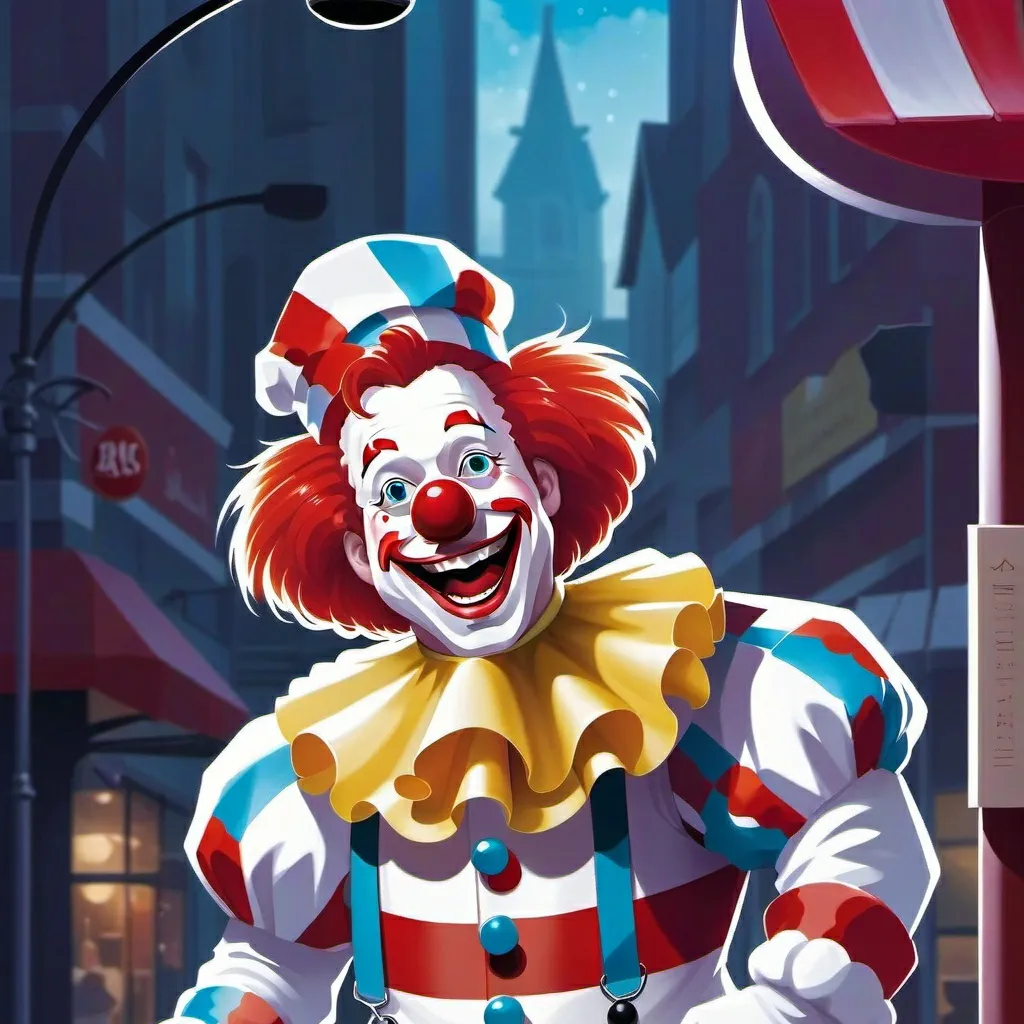 chat with ai character: Ronald mcdonald