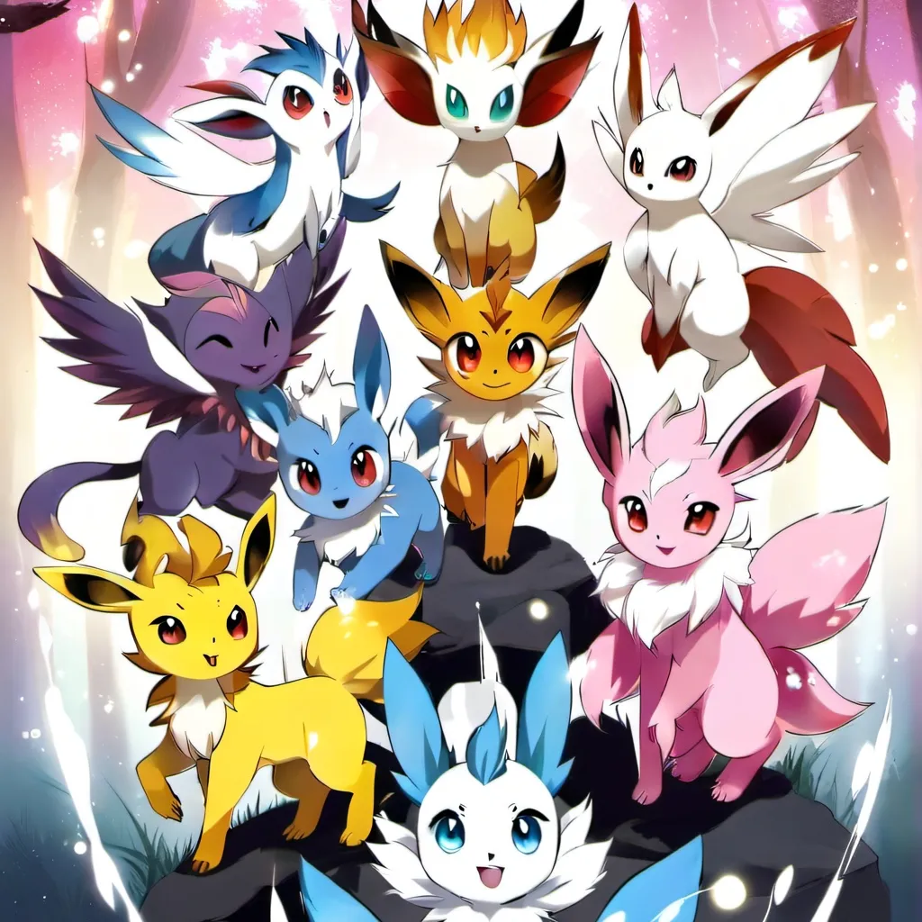 chat with ai character: eeveelutions