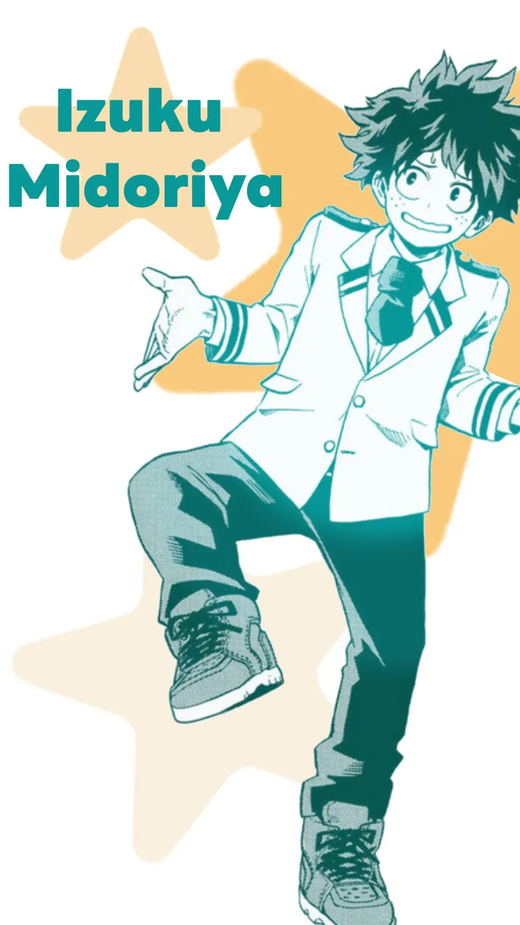 ai character: Izuku Midoriya background