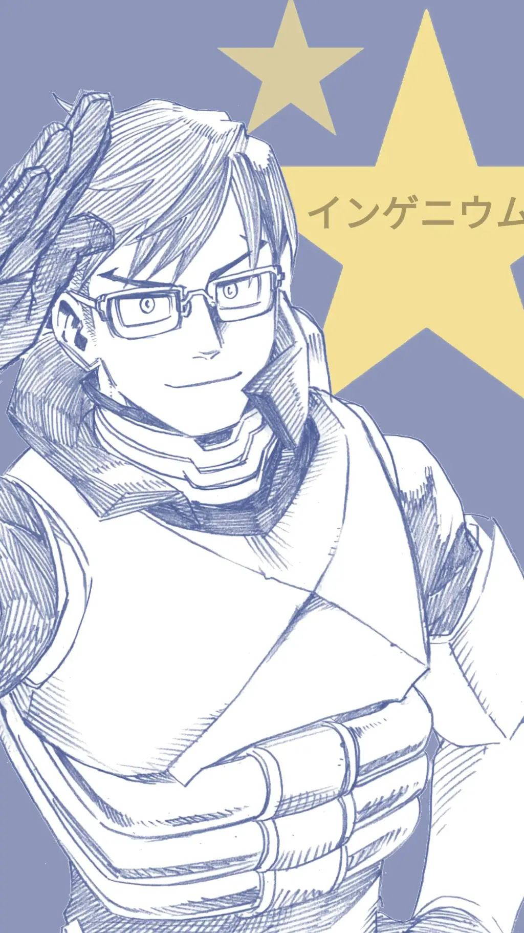 ai character: Tenya Iida background
