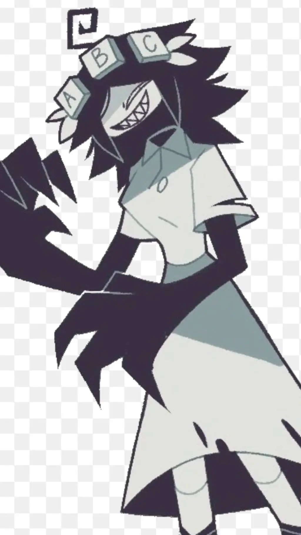 ai character: Miss Thavels kid background