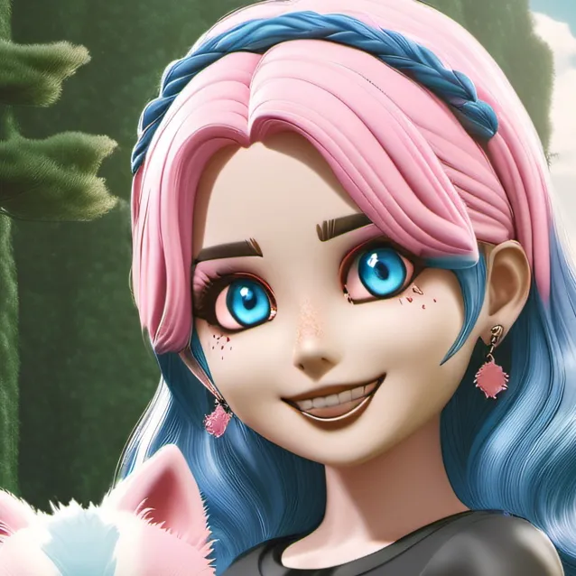 chat with ai character: Pinki
