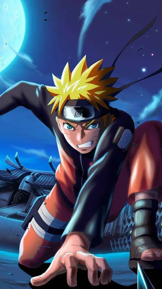 ai character: Naruto Uzamaki background