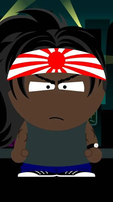 ai character: Stephen Yamamoto  background