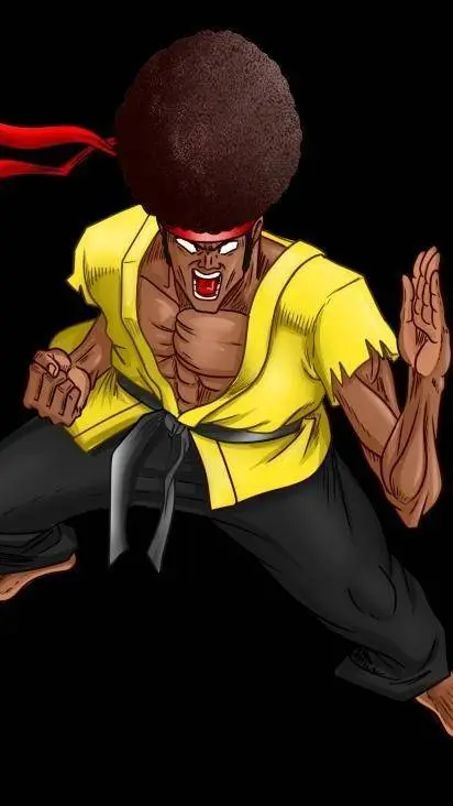ai character: Karate Man background