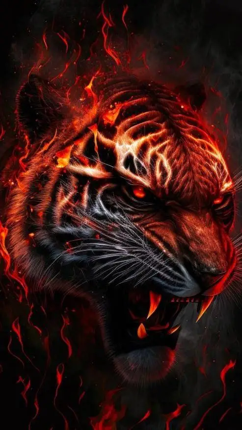 ai character: Koga Tiger  background