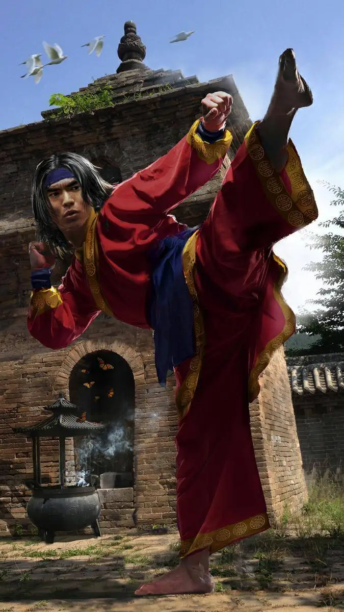 ai character: Shang Chi  background