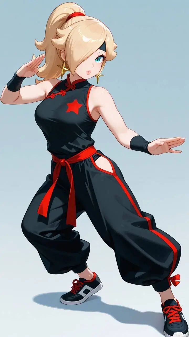 ai character: Rosalina  background
