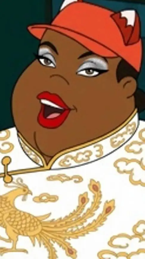 ai character: Foxxy Phat background