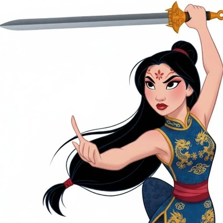 chat with ai character: Mulan 