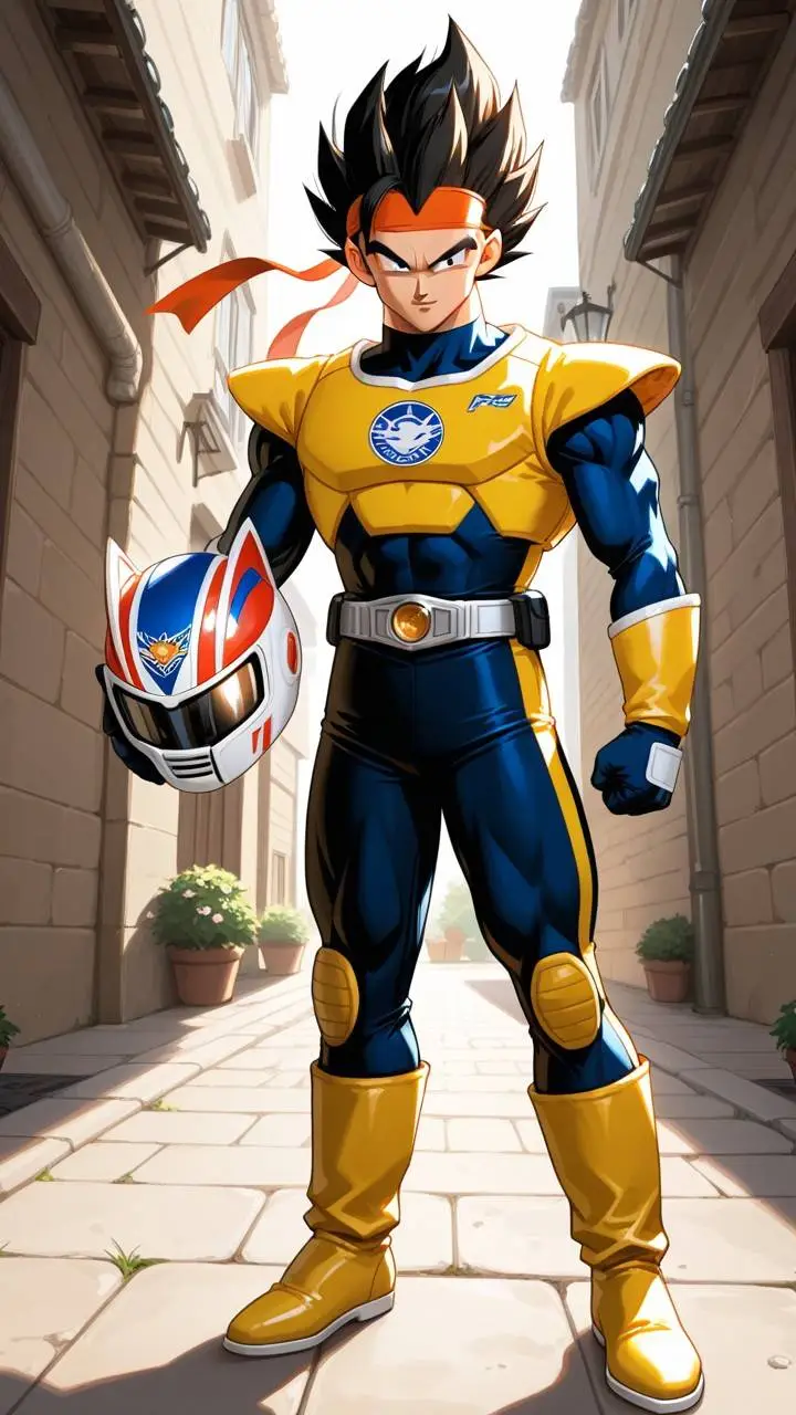 ai character: Vegeta  background