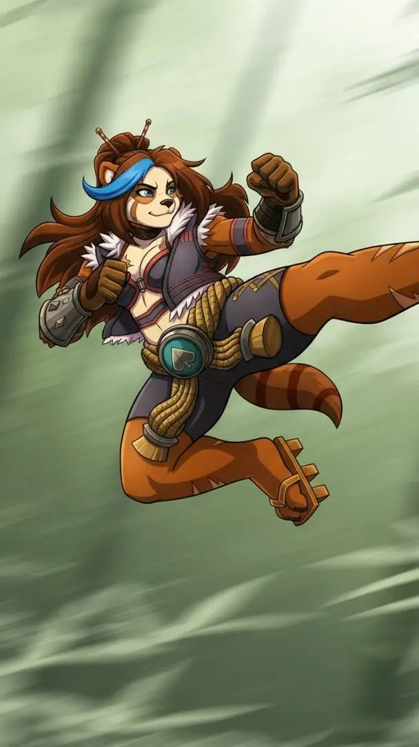 ai character: Sapphire  background