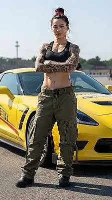 ai character: Kumiko  background